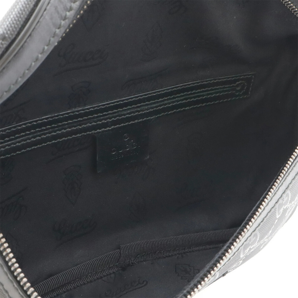 GUCCI Authentic Black Leather Pouch - Picture 7 of 9
